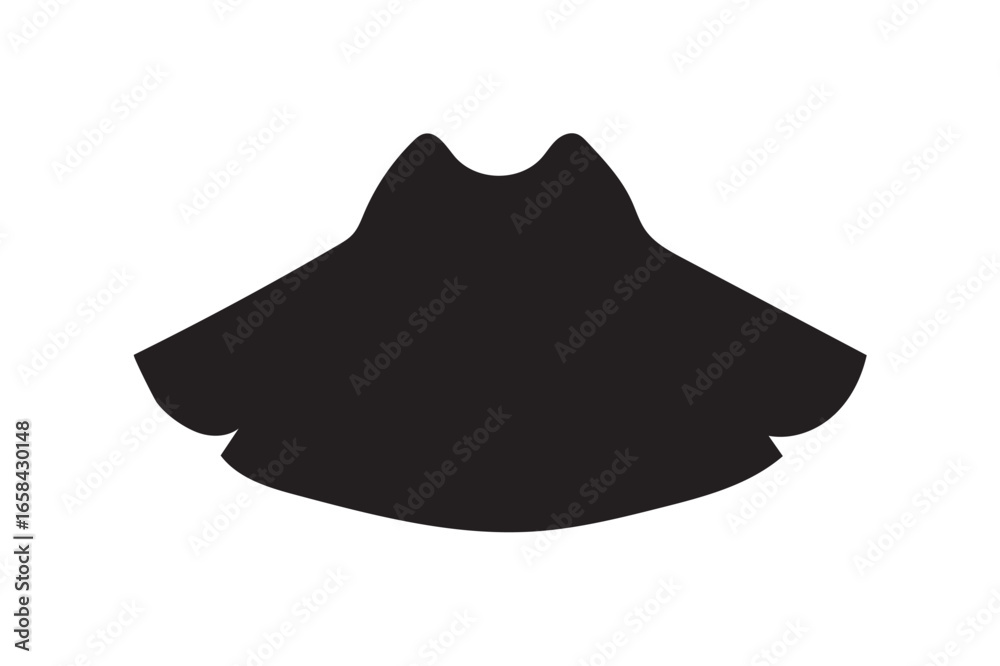 Fototapeta premium Costume silhouette. (1)