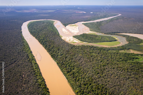 Remote and wild Impenetrable National Park in northern Argentina.