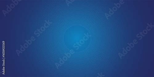 Bright blue dynamic abstract vector background with diagonal lines. 3d cover of business presentation banner for sale event night party. Fast moving soft circle wave line stripe decoration