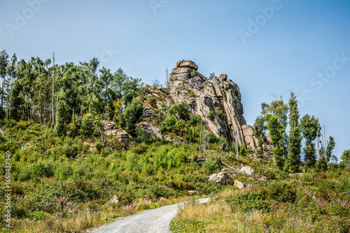 der Ottofelsen bei Wernigerode