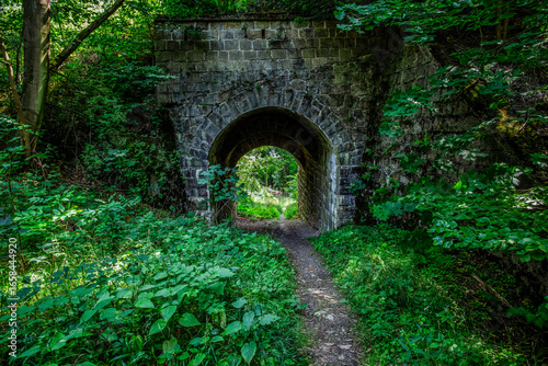 Eisenbahnbrücke im Harz bei Wernigerode