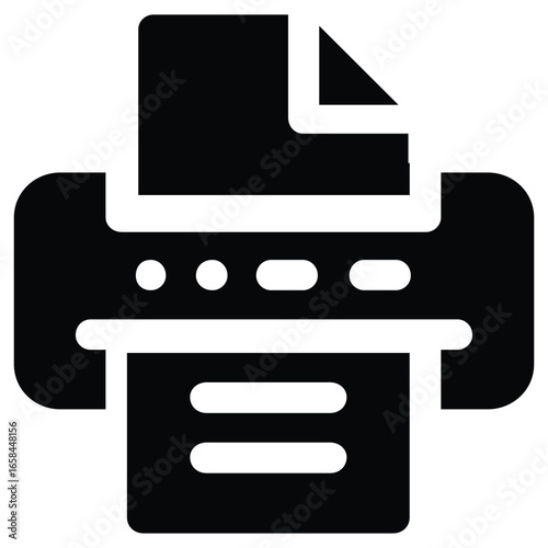 Printer Produces Documents Efficiently and Quickly for Office Use