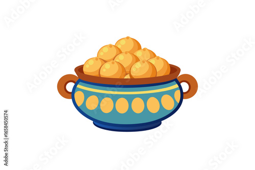 Pot full of rasogolla