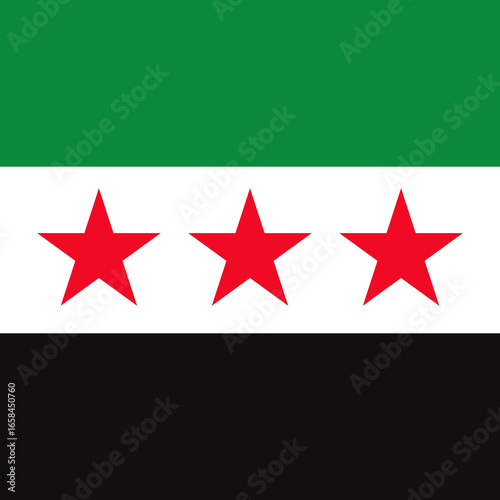 Flag of Syria - square variant