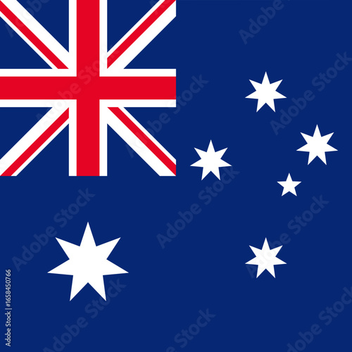 Flag of Australia- square variant