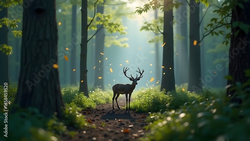 Immersive Forest Landscape with Augmented Reality