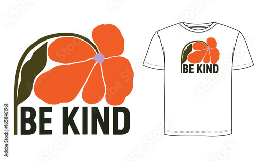 Be kind T Shirt Design