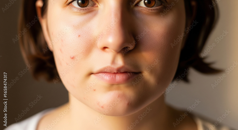 Fototapeta premium Pride in Every Pore - Natural Portrait