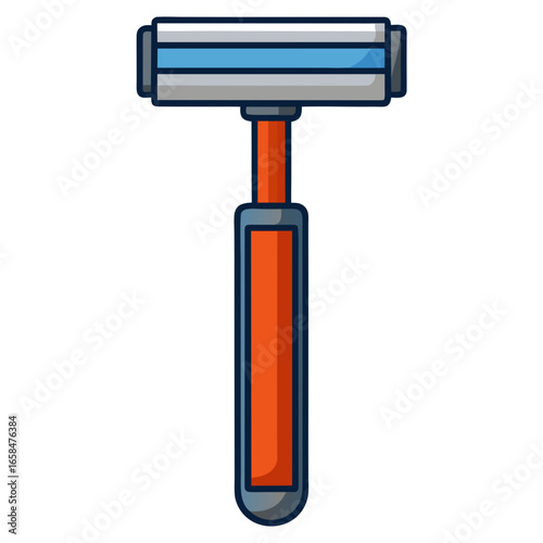 electric shaver isolated on white background