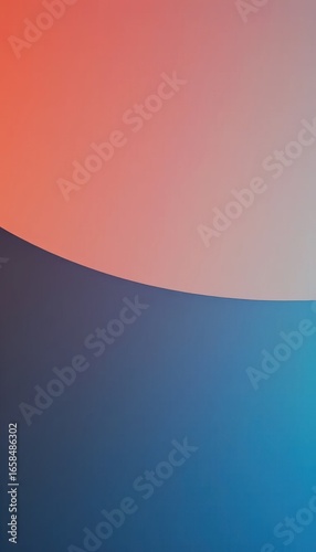 A close up of a blue and red background.