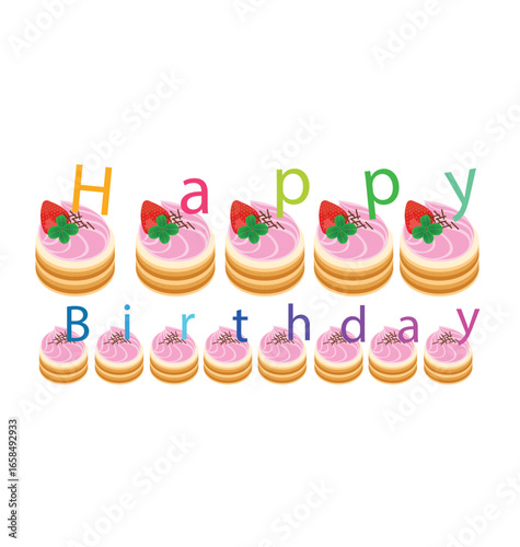 Cake vector illustration