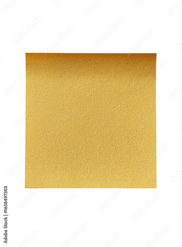 Fototapeta premium Solid gold-toned square, textured surface