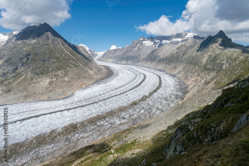 Großer Aletschgletscher, Schweiz