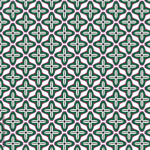 abstract geometric seamless pattern