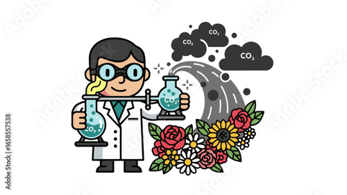 Environmental Scientist Transforms Carbon Dioxide into Green Solutions