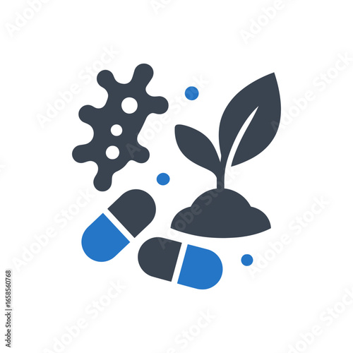 Probiotics and Plants Icon