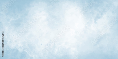  serene skyscape with gentle blue tones and soft white clouds , creating a peaceful and airy atmosphere on a bright day.