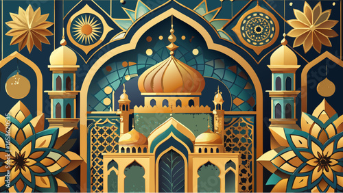 islamic mosque in istanbul turkey