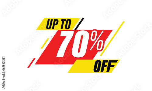 70% save vector, mega sale 70% off, vector up to 70% off, sale 70% off
