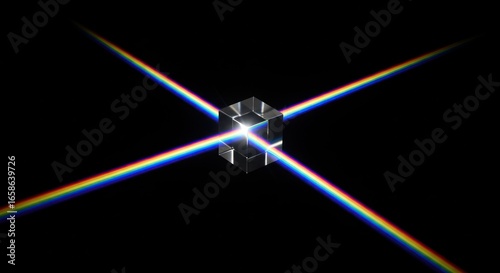 Prism refracting light (1)