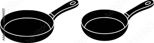 Black kitchen ladles with white handles and rims kitchenware cooking