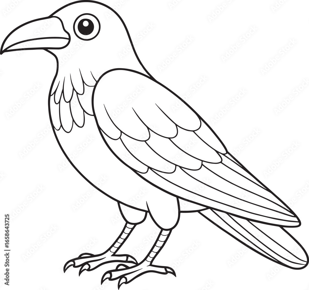 Fototapeta premium a large bird with a long beak stands on its legs