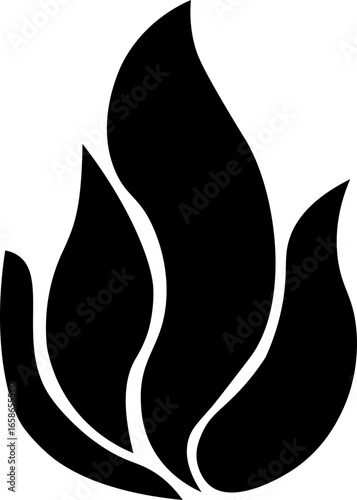 Flame Icons, Flame Vector Icon. Simple flat burning fire silhouette collection. Hot energy symbol for graphic design, Vector Illustration