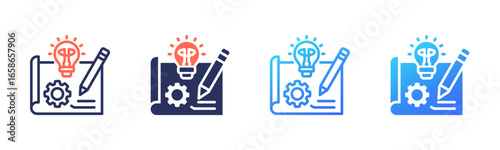 Prototype  icon sheet multi style collection