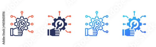 Repair icon sheet multi style collection