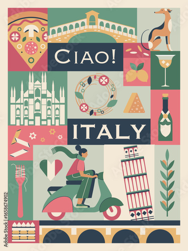 Travel Italy Vintage Poster Vintage Art