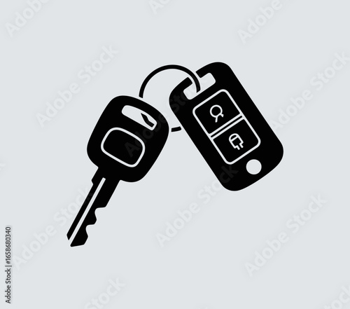 car key with remote control
