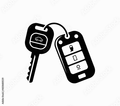 car key with remote control