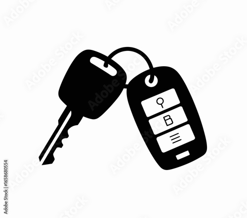 car key with remote control