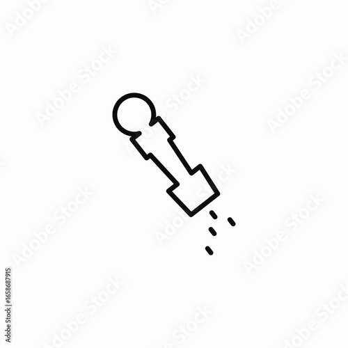 pepper mill grinder icon sign vector