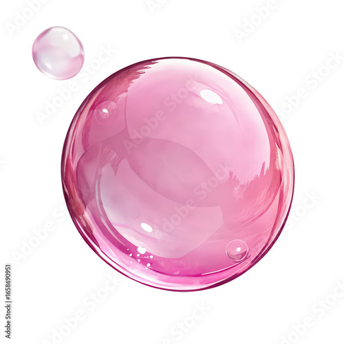 Shiny pink bubble isolated png glossy sphere png transparent orb png pink shiny bubble design png isolated bubble art png round shiny bubble png