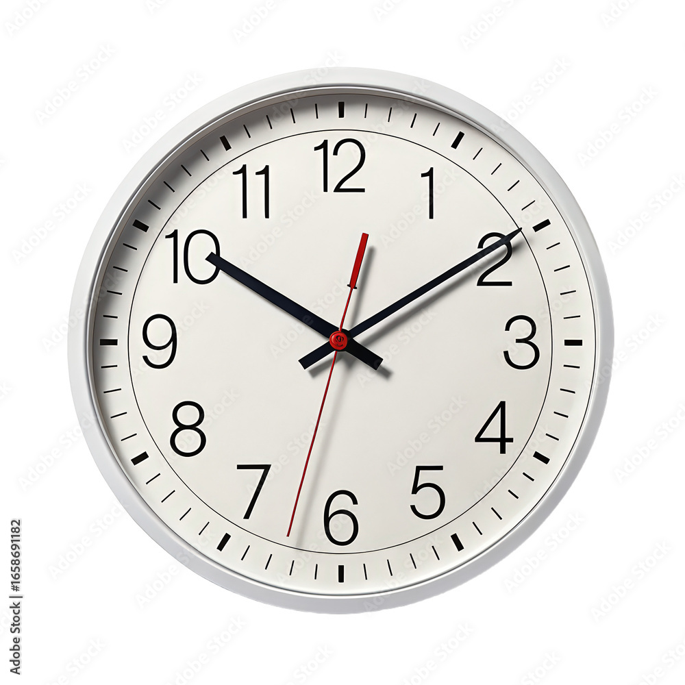 Simple wall clock isolated cutout object PNG file timepiece image timekeeping device illustration clock face design home decor accessory transparent background simple clock rendering Simple wall clock isolated cutout object PNG file timepiece image timekeeping device illustration clock face design home decor accessory transparent background simple clock rendering