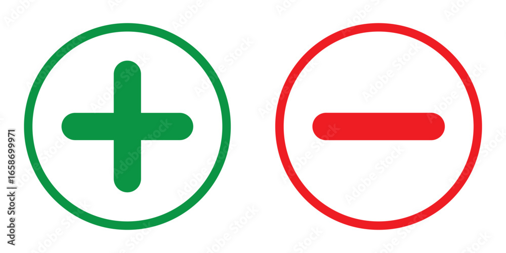 Obraz premium Plus, minus, multiply, divide and equal sign icon design set. EPS 10
