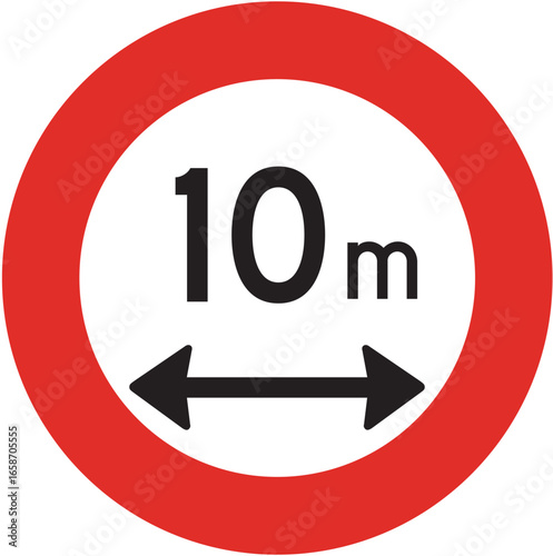 Traffic and road sign