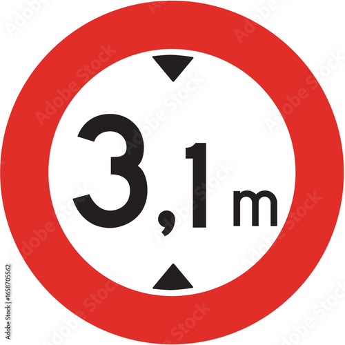 Traffic and road sign