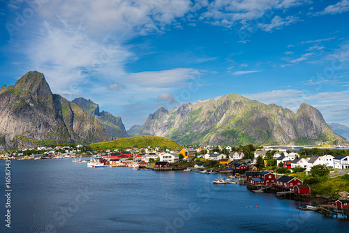 Reine the fishingvillage in the Lofoten