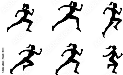 Modern fitness woman