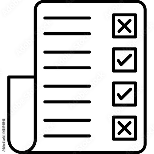 Paper List Icon