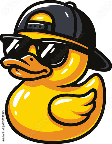 Cool Duck SVG Cut Files for Cricut & Silhouette