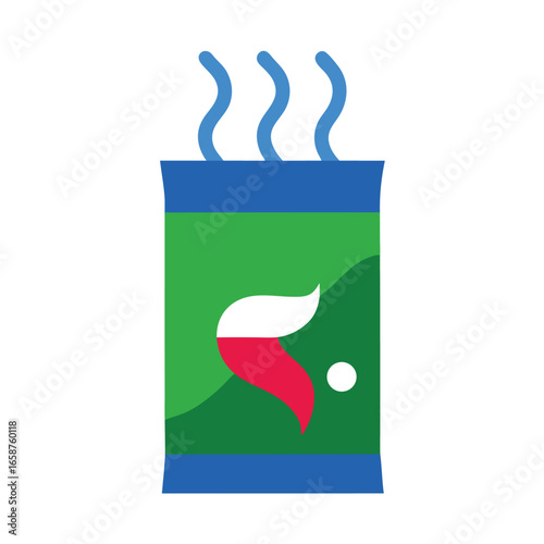 instant coffee sachet packet