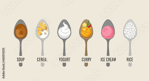 Set of spoons
