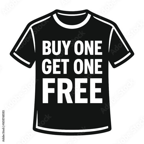 Promotional T-Shirt with BOGO Sale