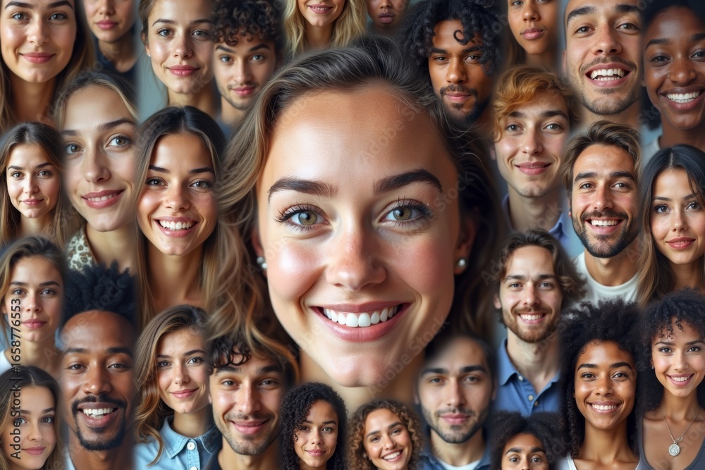 custom made wallpaper toronto digitalDiverse Faces Mosaic: A Stunning Photo Collage Celebrating Beauty and Uniqueness