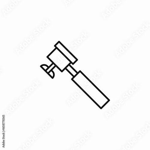 coffee tamping tool icon sign vector