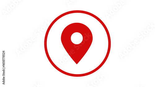Circle location pin icon for GPS, navigation, maps, route planning, destination marker, geotagging, travel, address location, and business wayfinding services. Free Download Circle location pin icon for GPS, navigation, maps, route planning, destination marker, geotagging, travel, address location, and business wayfinding services. - GFXLoad