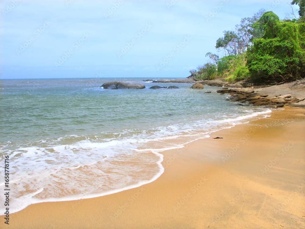 Obraz premium Trinity Beach Landscape in Queensland Australia
